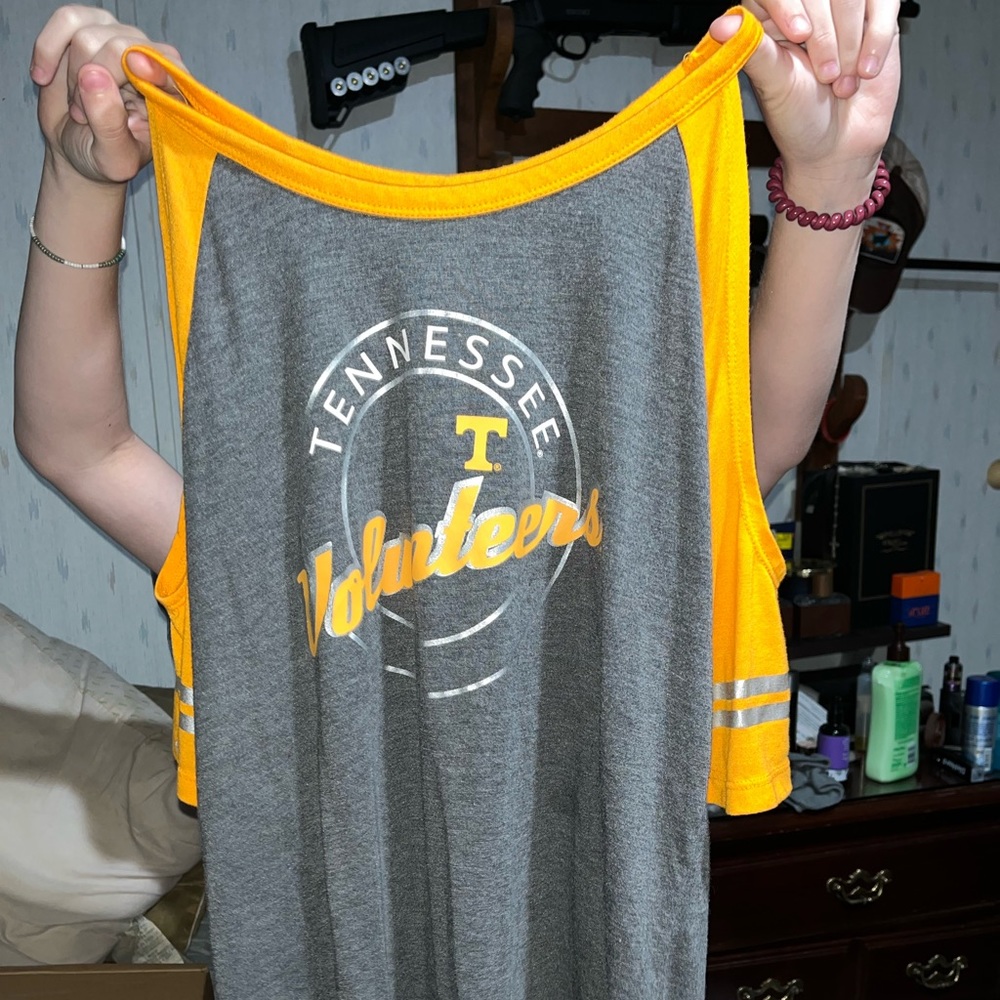 UT VOLS off the shoulder tank top